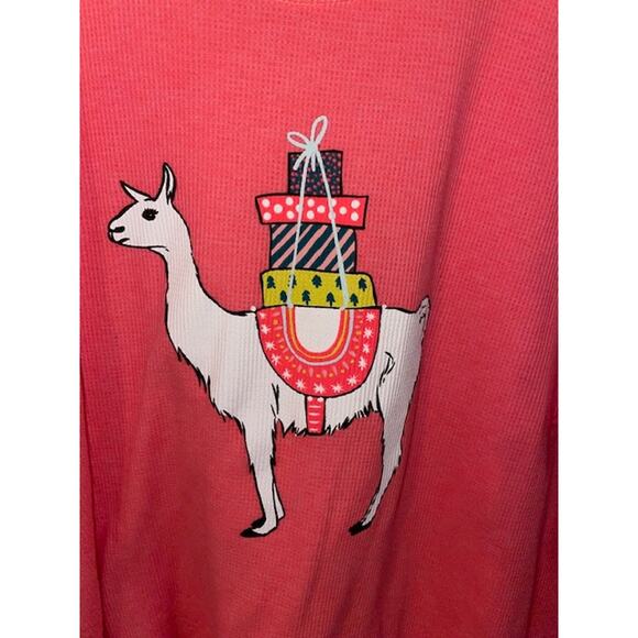 Old Navy Christmas Thermal Sz XXL in EUC - Picture 2 of 3